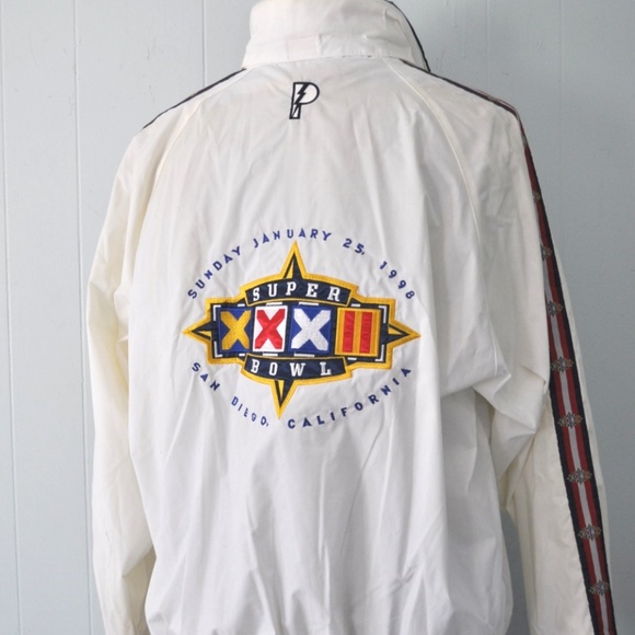 Vintage Super Bowl XXXII Jacket Coat Pro Layer - Picture 4 of 6